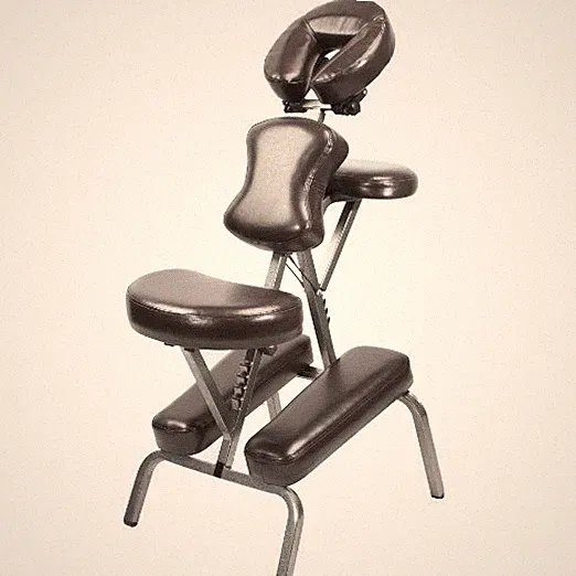 Master Massage Bedford Portable Lightweight Folding Chair Coffee
