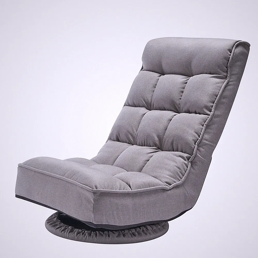 Uimoso 360° Swivel Floor Gaming Chair 4 Adjustable Position Folding Lazy Sofa